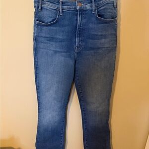 MOTHER The Hustler Ankle Fray Jeans – “Meet Cute” Wash – Size 31 like new
